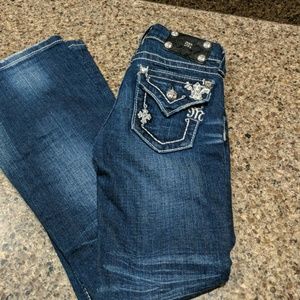 Girls size 7 Miss Me jeans
